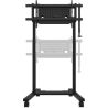 Neomounts MOVE LIFT XL MOTORISED MOBILE STAND INCL. STORAGE BOX, 10 CM. WHEELS FLOOR - VESA MAX 1200X600