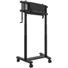 Neomounts FL55-975BL1 MOVE Lift XL TV trolley 75-115" - motorised 160kg 200x200-1200x600 h:119-184