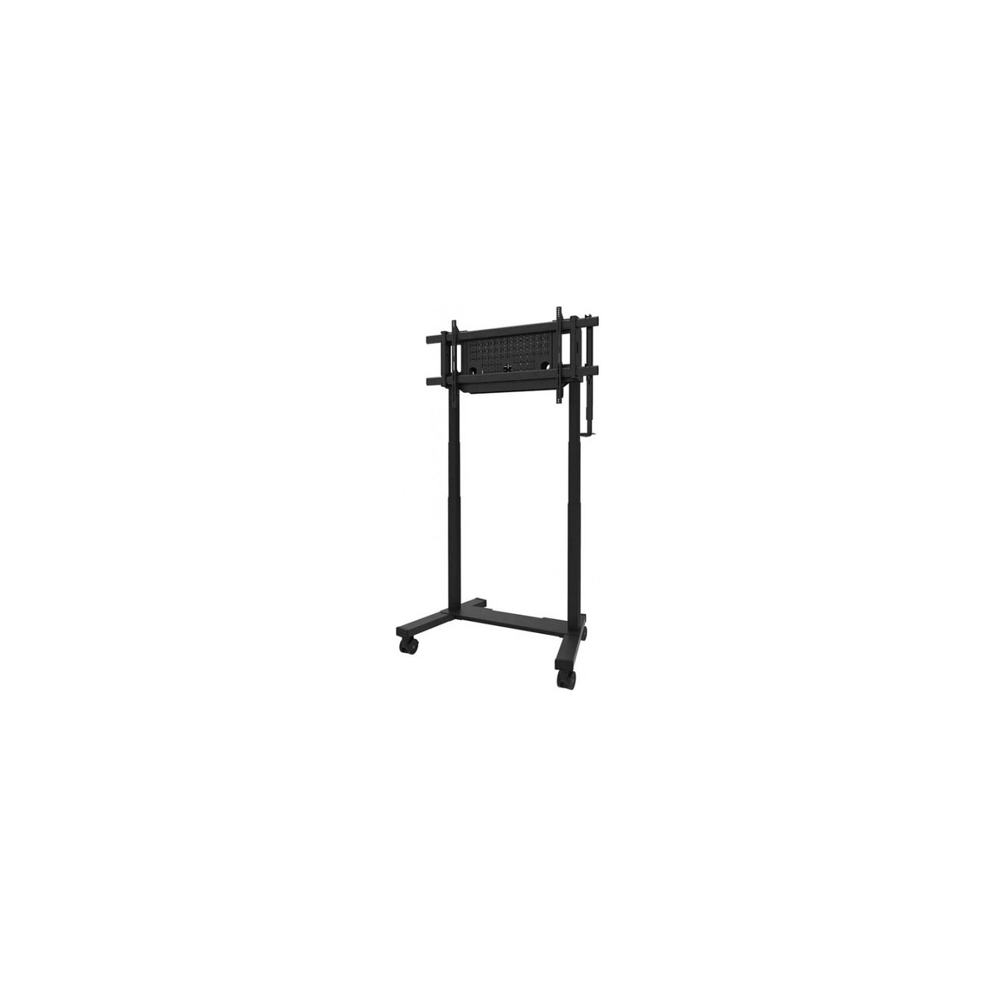 Neomounts FL55-975BL1 MOVE Lift XL TV trolley 75-115" - motorised 160kg 200x200-1200x600 h:119-184