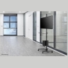 Neomounts NEWSTAR MOBILE WORKPLACE FLOOR STAND (MONITOR, KEYBOARD/MOUSE & PC) 10-32" BLACK