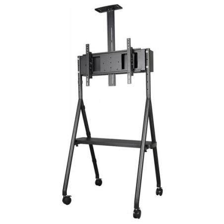 Neomounts NEWSTAR MOBILE FLAT SCREEN FLOOR STAND (HEIGHT: 110 - 144 CM) 32-65" BLACK