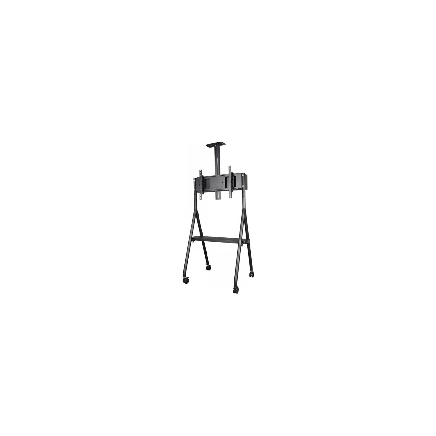 Neomounts NEWSTAR MOBILE FLAT SCREEN FLOOR STAND (HEIGHT: 110 - 144 CM) 32-65" BLACK