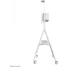 Neomounts NEWSTAR MOBILE FLAT SCREEN FLOOR STAND (HEIGHT: 110 - 144 CM) 32-65" WHITE