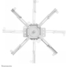 Neomounts PROJECTOR CEILING MOUNT (HEIGHT ADJUSTABLE: 74-114 CM) WHITE