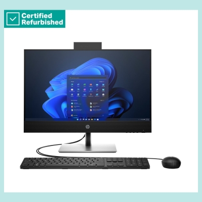 HP RENEW SILVER HP Pro 440 G9 AIO All-In-One - i5-14500T, 16GB, 512GB SSD, 23.8 FHD Non-Touch AG, Height Adjustable, USB Mouse, 