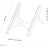 Neomounts NEWSTAR FOLDABLE NOTEBOOK DESK STAND (ERGONOMIC)