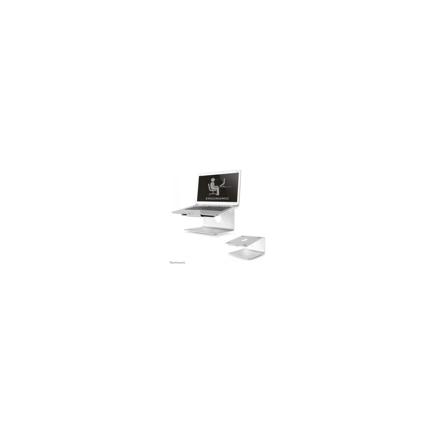 Neomounts NEWSTAR NOTEBOOK DESK STAND (ERGONOMIC, 360 DEGREES ROTATABLE)