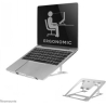 Neomounts NEWSTAR NOTEBOOK DESK STAND SILVER (ERGONOMIC)