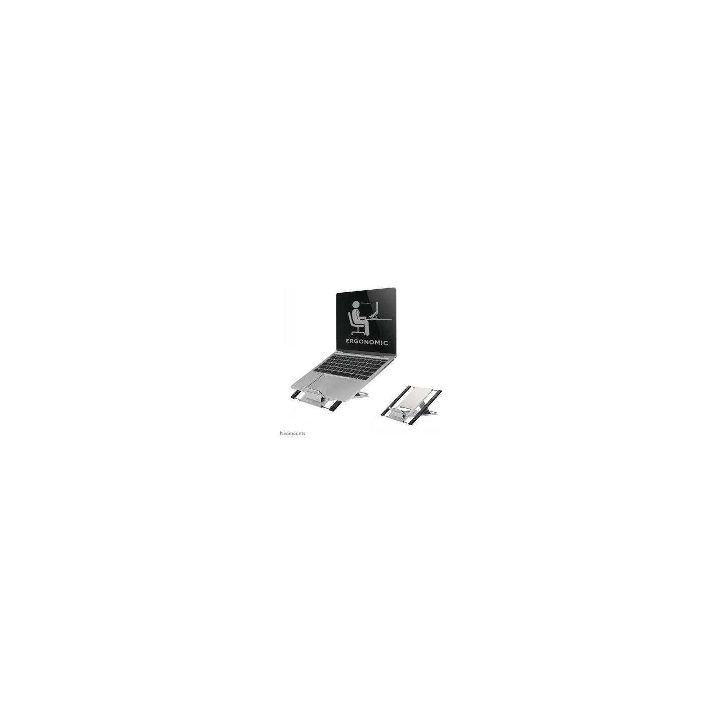 Neomounts NEWSTAR NOTEBOOK DESK STAND (ERGONOMIC, CAN BE POSITIONED IN 6 STEPS)