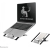 Neomounts NEWSTAR NOTEBOOK DESK STAND (ERGONOMIC, CAN BE POSITIONED IN 6 STEPS)