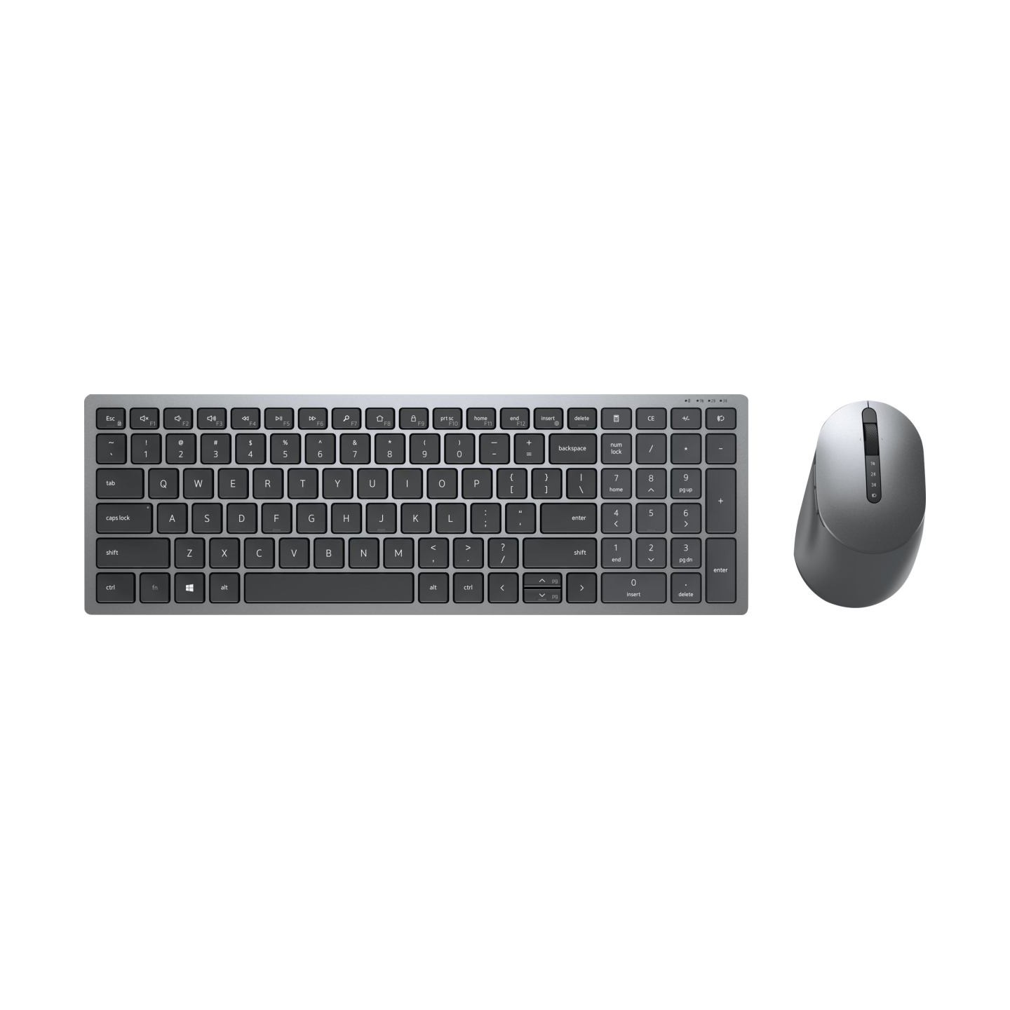 Dell Multi-Device Wireless Keyboard and Mouse - KM7120W - Russian (QWERTY) / 580-AIWS