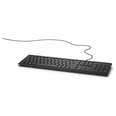 Dell Multimedia Keyboard-KB216 - Russian (QWERTY) - Black / 580-ADGR
