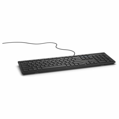 Dell Multimedia Keyboard-KB216 - Russian (QWERTY) - Black / 580-ADGR