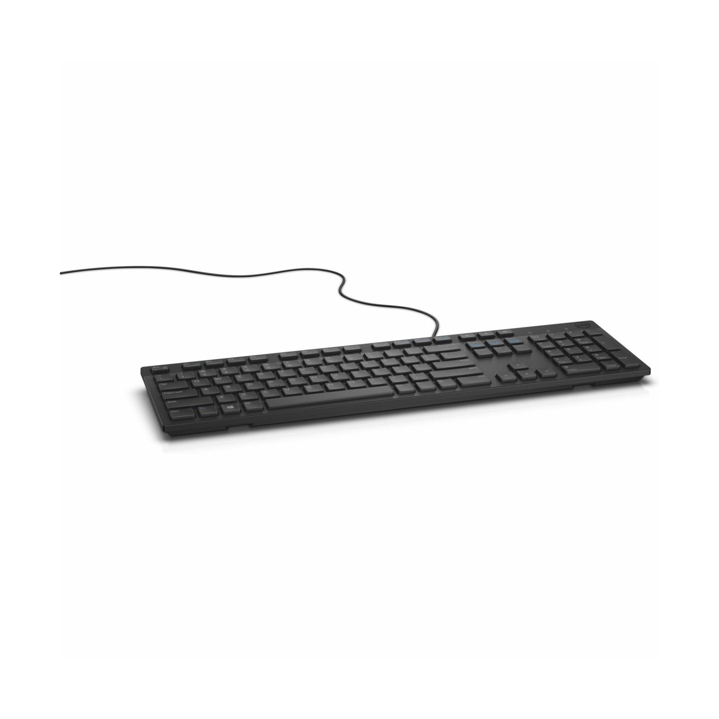 Dell Multimedia Keyboard-KB216 - Russian (QWERTY) - Black / 580-ADGR