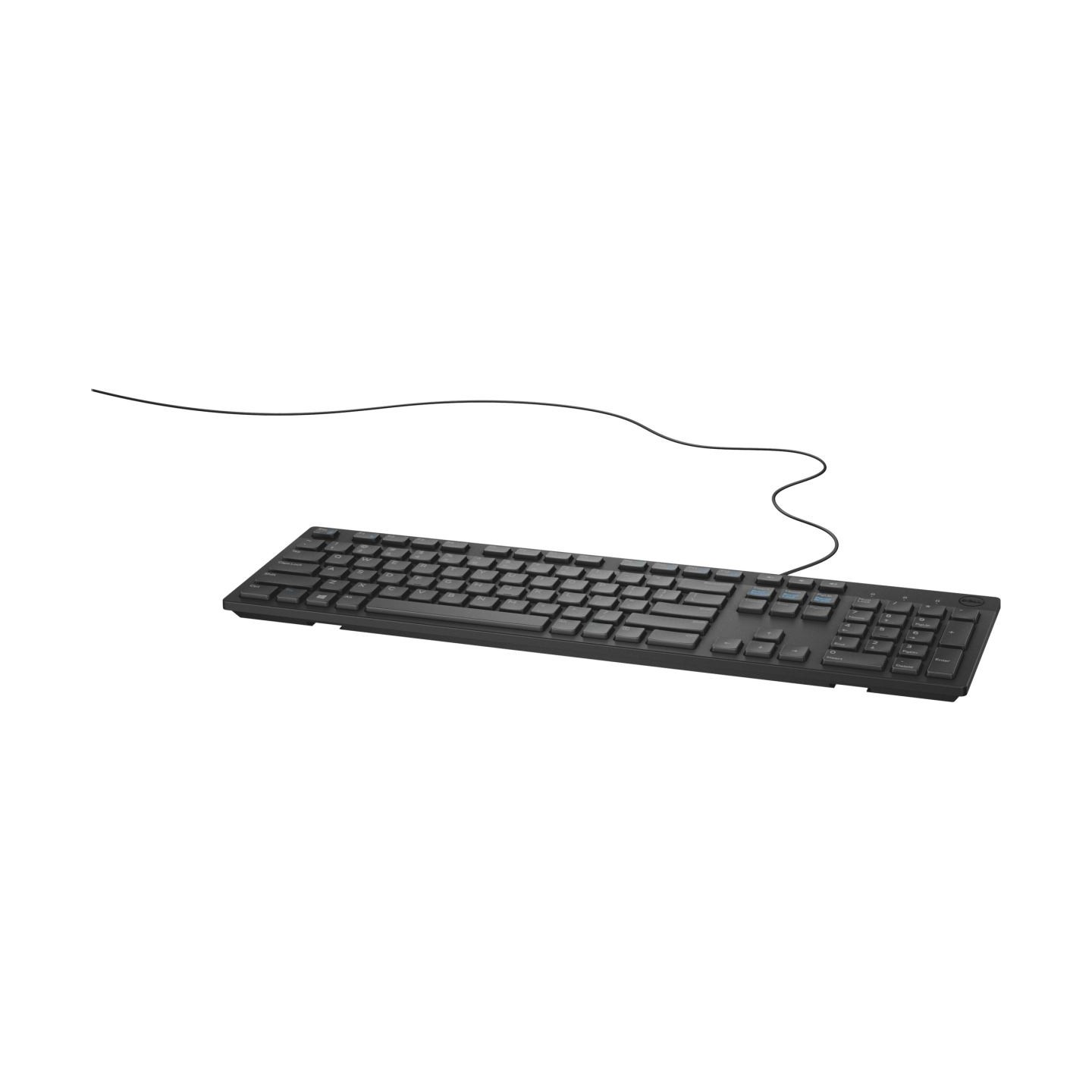 Dell Multimedia Keyboard-KB216 - Russian (QWERTY) - Black / 580-ADGR
