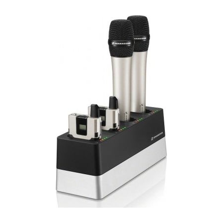 Sennheiser CHG 4N EU, 4-WAY CHARGER FOR SL HANDHELD AND SL BODY PACK, IPV4/6 NETWORKCOMPATIBLE, INCLUDES POWER PACK