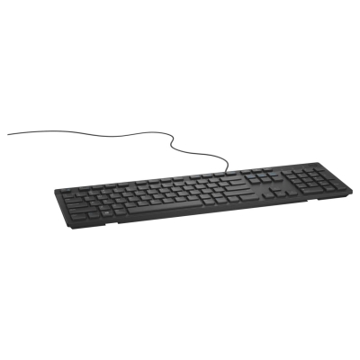 Dell Multimedia Keyboard-KB216 - Russian (QWERTY) - Black / 580-ADGR