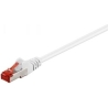Goobay GB CAT6 VERKKOKAAPELI, S/FTP, VALKOINEN, 15M, LSZH