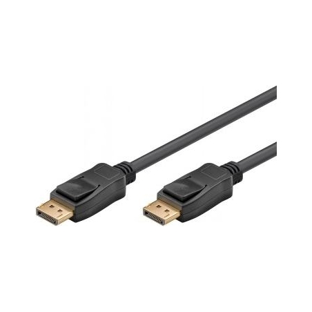 Goobay DISPLAYPORT-KAAPELI 1.4, 2M, 32.4GBIT/S, 8K@60HZ/4K@240HZ