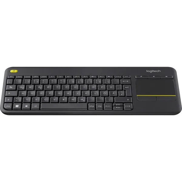 Logitech Wireless Touch Keyboard k400 plus black DE Layout / 920-007127