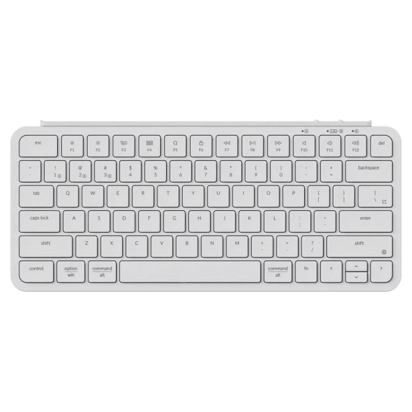 Keychron B1 Pro Ultraslim - US Layout - Low Profile Scissor Ivory White Wireless Keyboard / B1P-K8