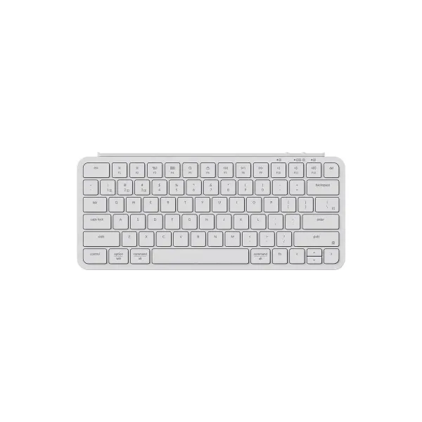 Keychron B1 Pro Ultraslim - US Layout - Low Profile Scissor Ivory White Wireless Keyboard / B1P-K8