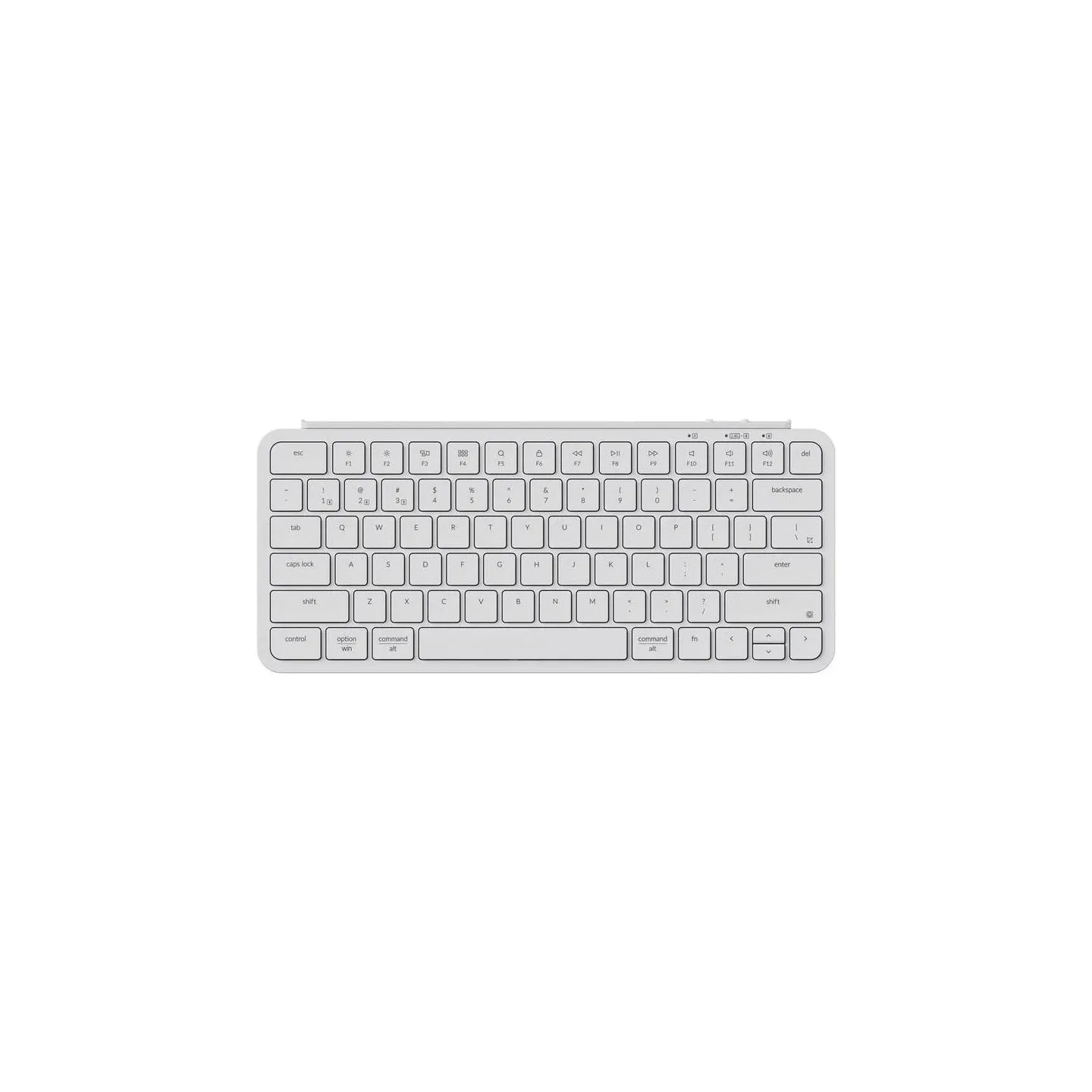 Keychron B1 Pro Ultraslim - US Layout - Low Profile Scissor Ivory White Wireless Keyboard / B1P-K8