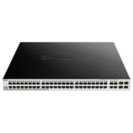 D-Link 52-Port Layer2 Smart 48x PoE Sw