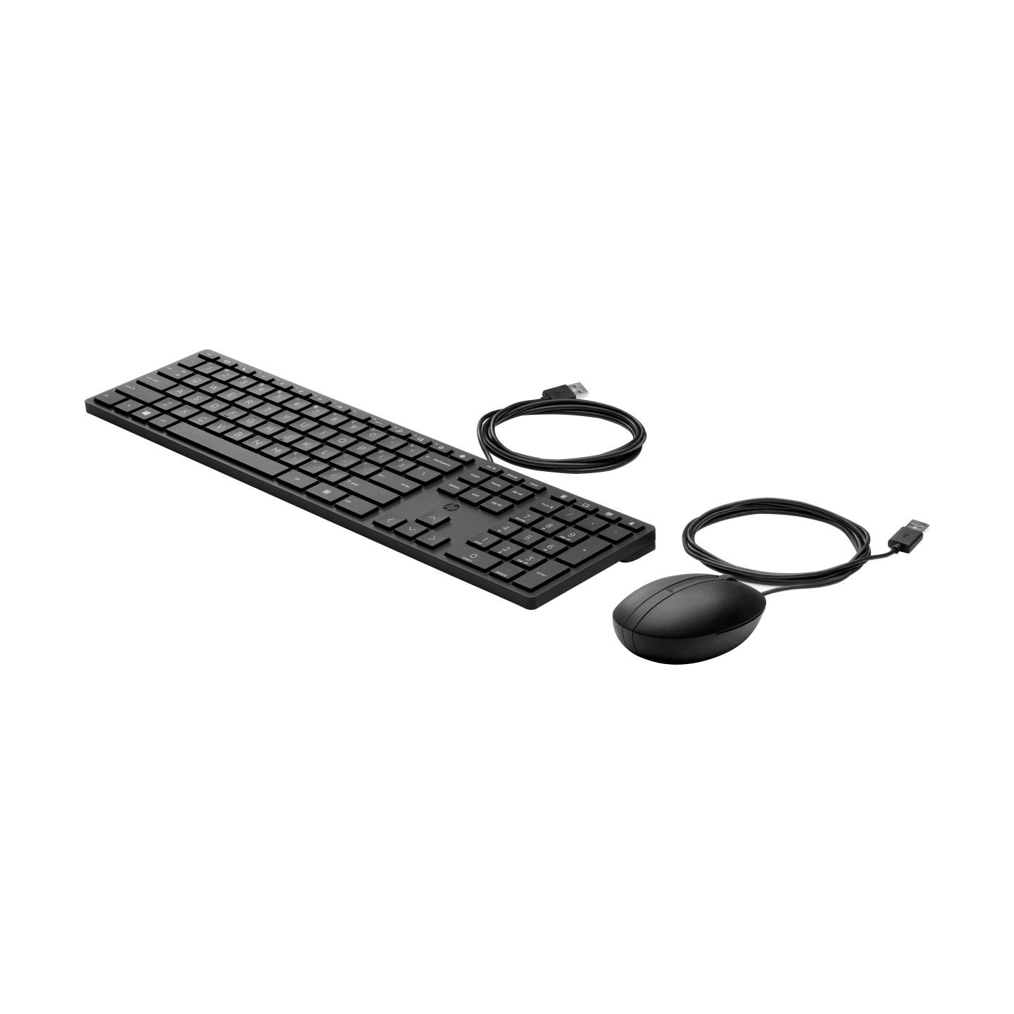 HP 320MK USB Wired Mouse Keyboard Combo, spill resistant – Black - EST / 9SR36UT#ARK
