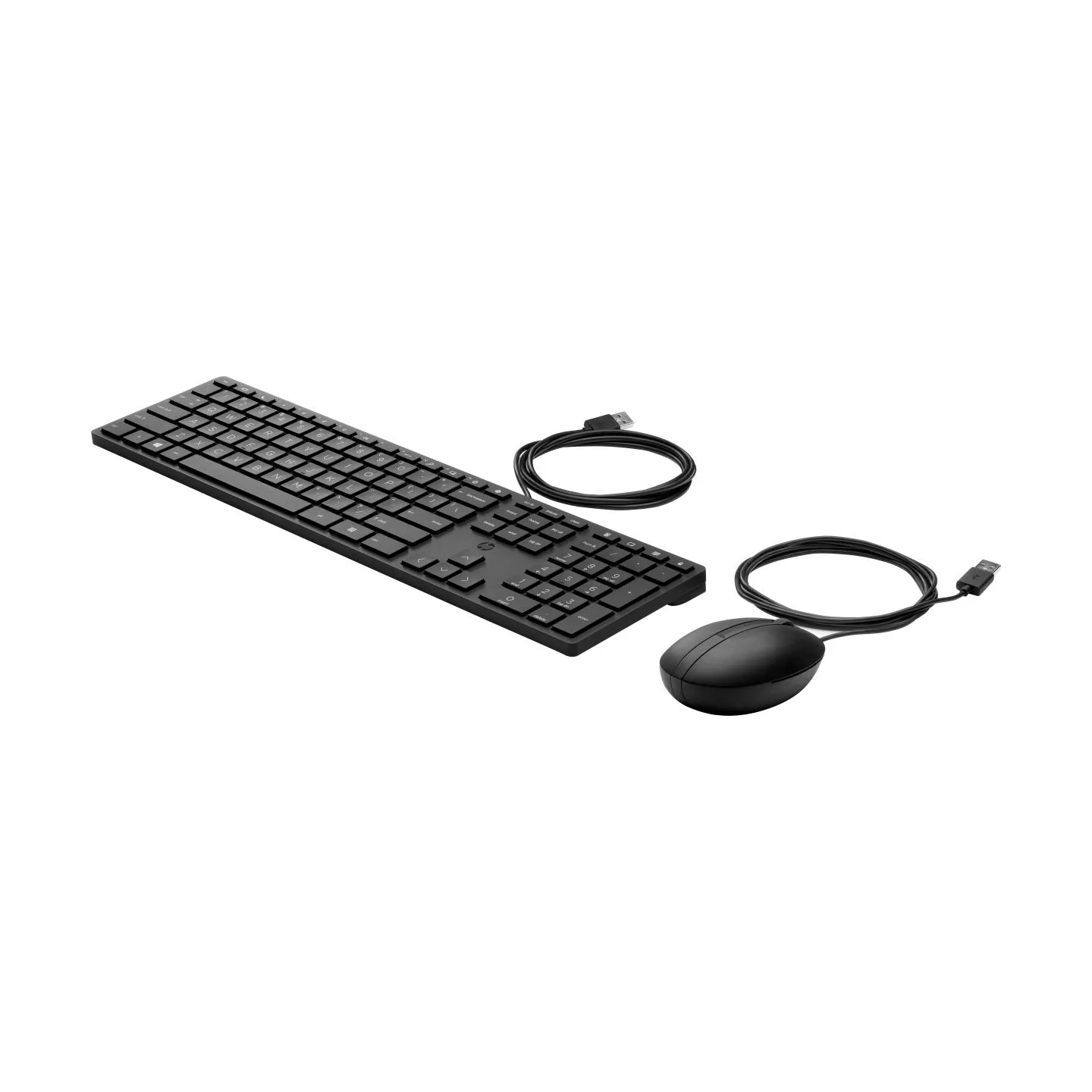HP 320MK USB Wired Mouse Keyboard Combo, spill resistant – Black - EST / 9SR36UT#ARK