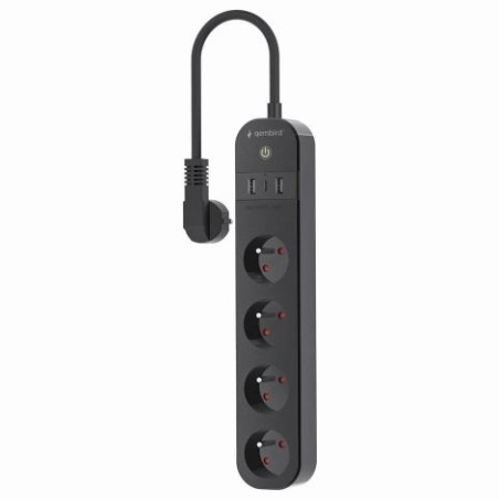 Gembird Smart power strip with USB