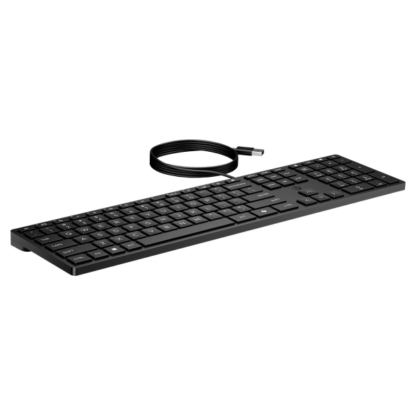 HP 320K USB Wired Keyboard - Black - EST / 9SR37UT#ARK