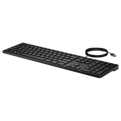 HP 320K USB Wired Keyboard - Black - EST / 9SR37UT#ARK