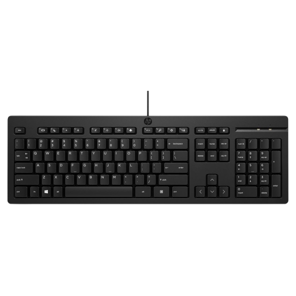 HP 125 G2 USB Wired Keyboard (EU)