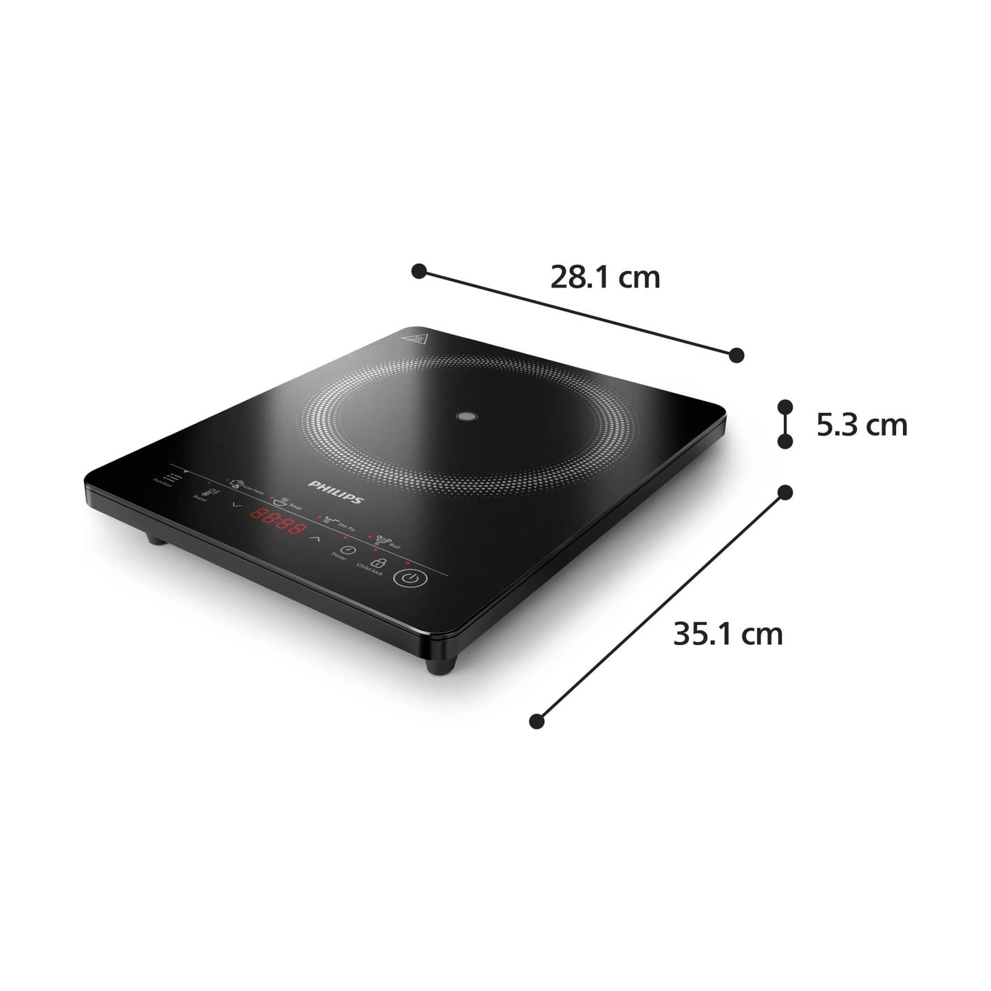 Philips 3000 series mini induction hob HD5830/90 / HD5830/90