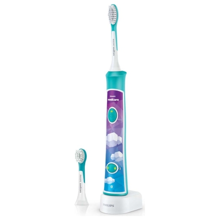 Philips Sonicare For Kids Sonic electric toothbrush HX6322/04 Built-in Bluetooth® Coaching App 2 brush heads 2 modes / HX6322/04