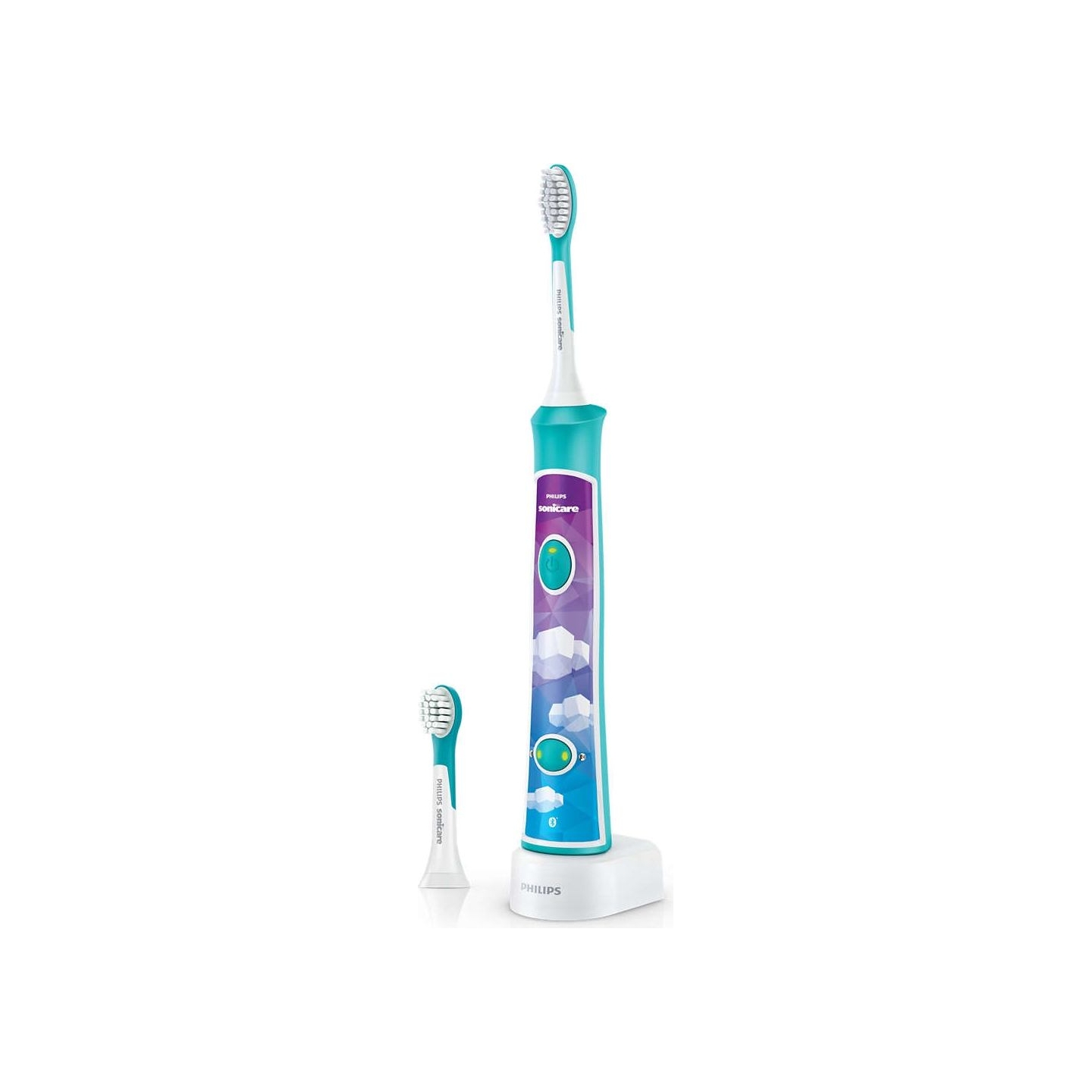 Philips Sonicare For Kids Sonic electric toothbrush HX6322/04 Built-in Bluetooth® Coaching App 2 brush heads 2 modes / HX6322/04