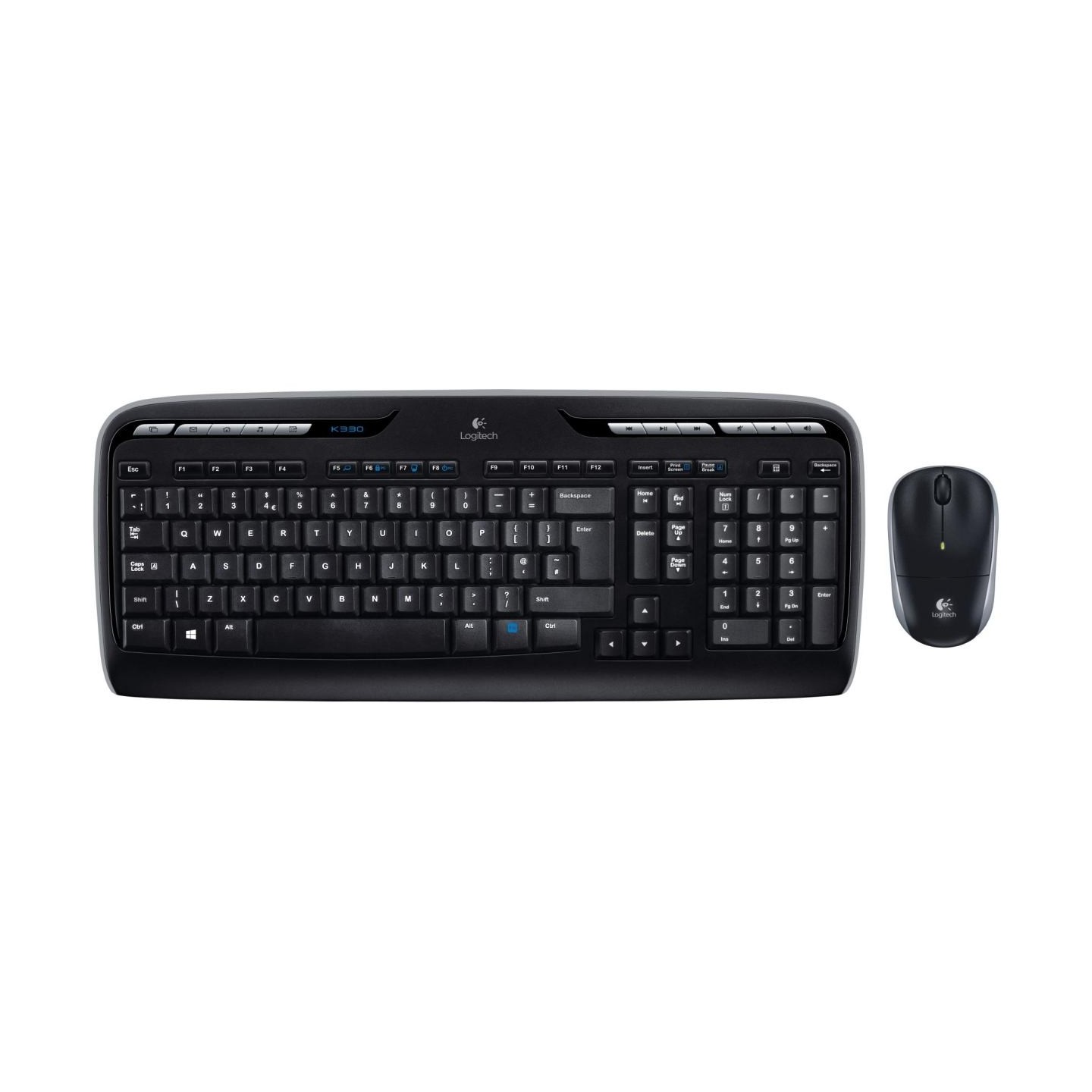 Logitech Mouse and keyboard set 920-003989 / MK330 Black / 920-003989
