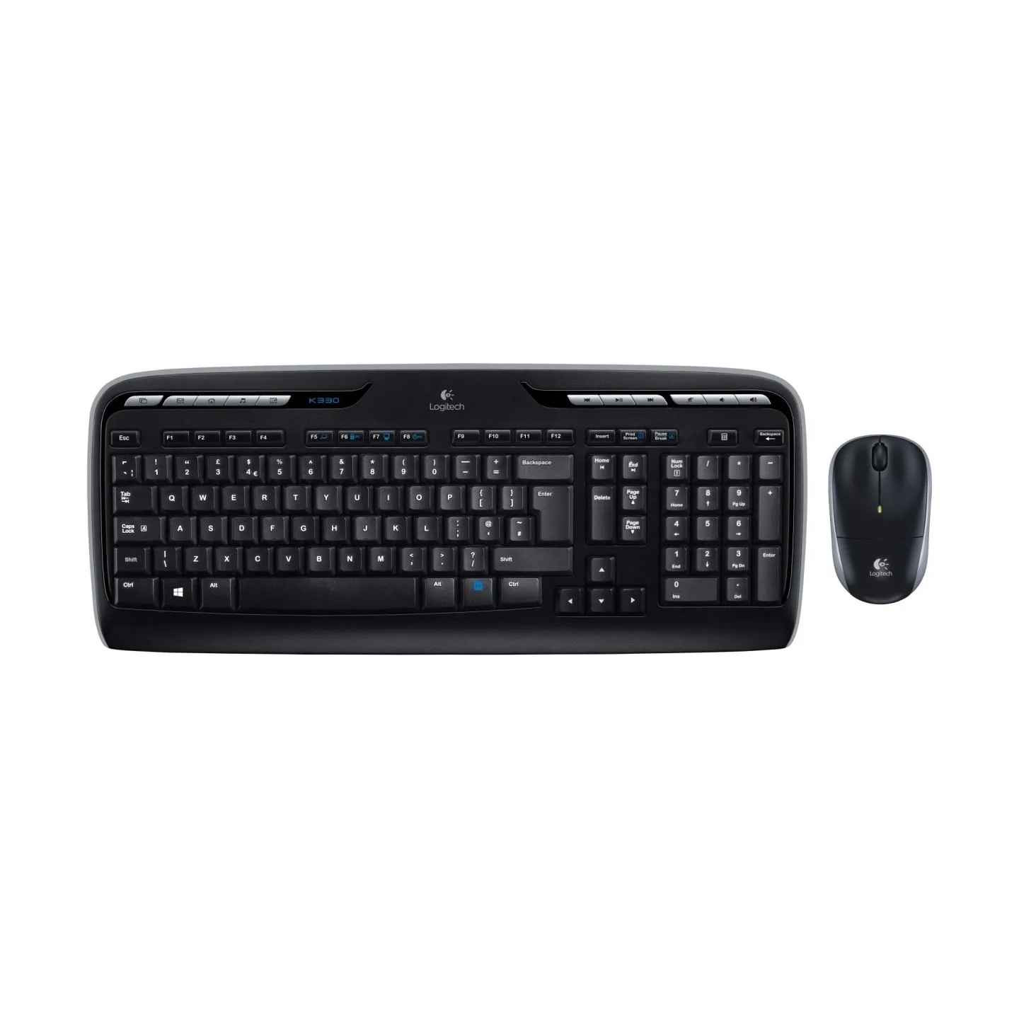 Logitech Mouse and keyboard set 920-003989 / MK330 Black / 920-003989