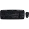 Logitech MK330 | Keyboard and Mouse Set | Wireless | Mouse included | US International | Black