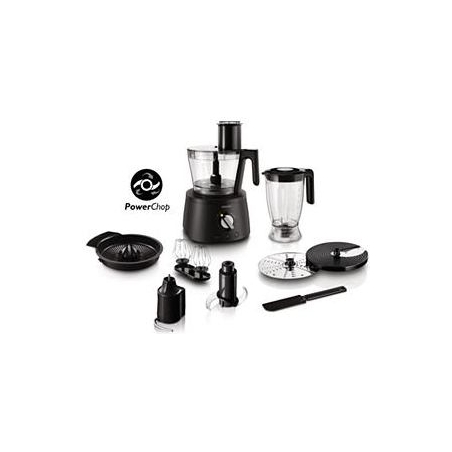 Philips Avance Collection Food processor HR7776/90 1000 W Compact 2 in 1 setup 3.4 L bowl / HR7776/90