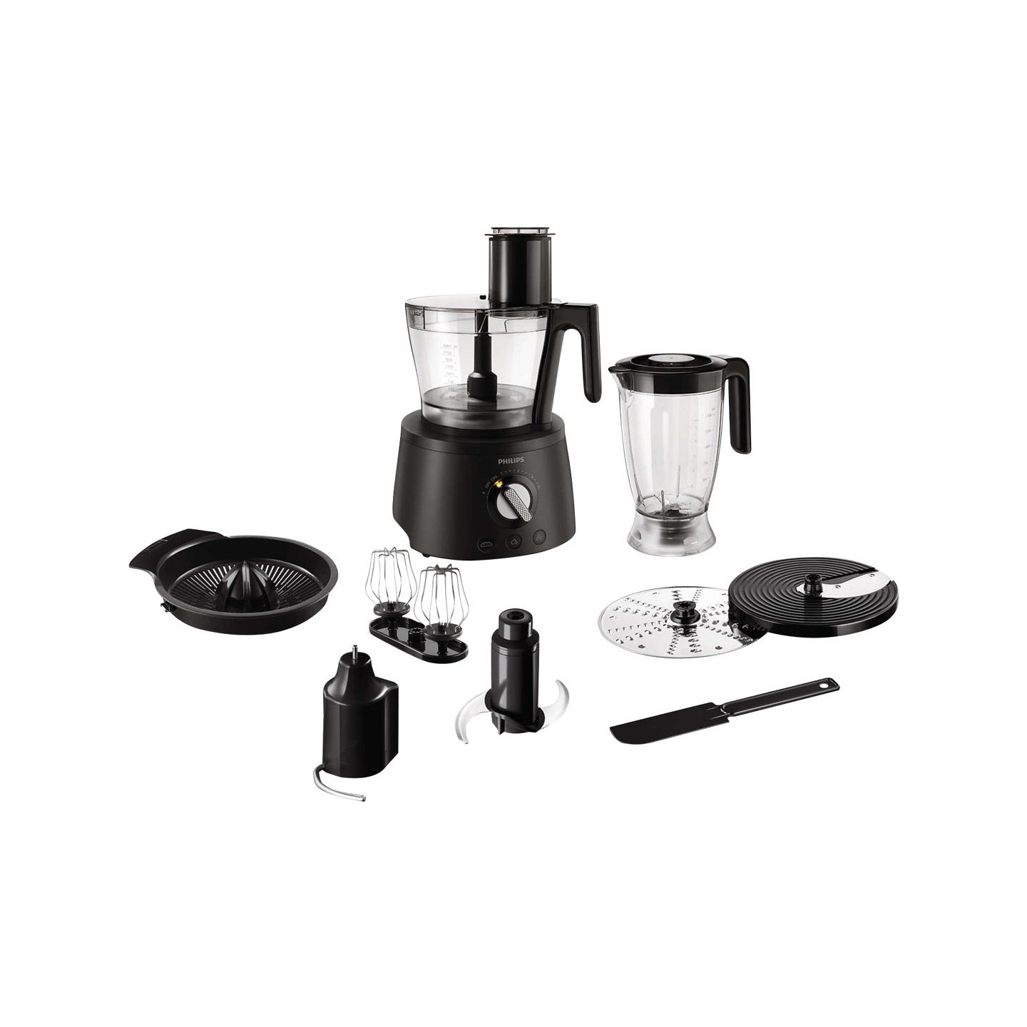 Philips Avance Collection Food processor HR7776/90 1000 W Compact 2 in 1 setup 3.4 L bowl / HR7776/90