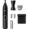Philips Nose and ear trimmer NT5650/16 100% waterproof, AA-battery included, , precision comb, 2 eyebrow combs 3mm/5mm, on/off b