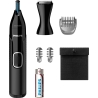 Philips Nose and ear trimmer NT5650/16 100% waterproof, AA-battery included, , precision comb, 2 eyebrow combs 3mm/5mm, on/off b