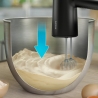 Philips Series 5000 hand mixer HR3781/20, 3-in-1, 5 Speed Settings, 500W, Black / HR3781/20
