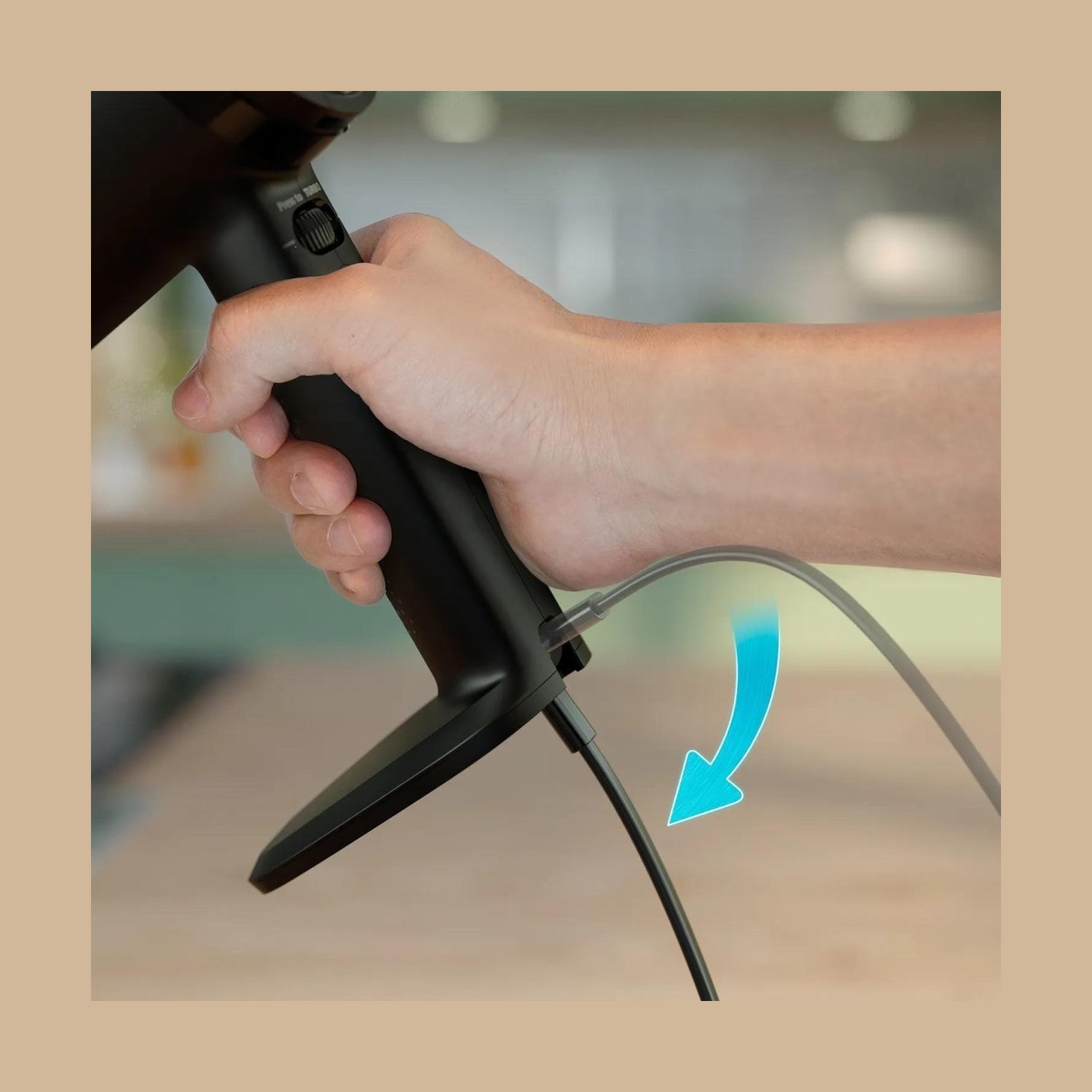 Philips Series 5000 hand mixer HR3781/20, 3-in-1, 5 Speed Settings, 500W, Black / HR3781/20