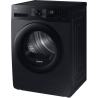 Samsung Dryer DV90DG52A0ABLE, black, SpaceMax, Higiene care, 9kg, A+++, heat pump, Black / DV90DG52A0ABLE