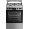 Beko Cooker FBM62320SDS, Width 60 cm, A, Gas/Electric, LED screen / FBM62320SDS