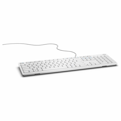 Dell Wired Keyboard - KB216 - US International (QWERTY) - White / 580-ADGM