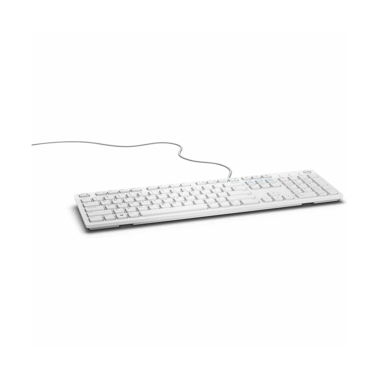 Dell Wired Keyboard - KB216 - US International (QWERTY) - White / 580-ADGM